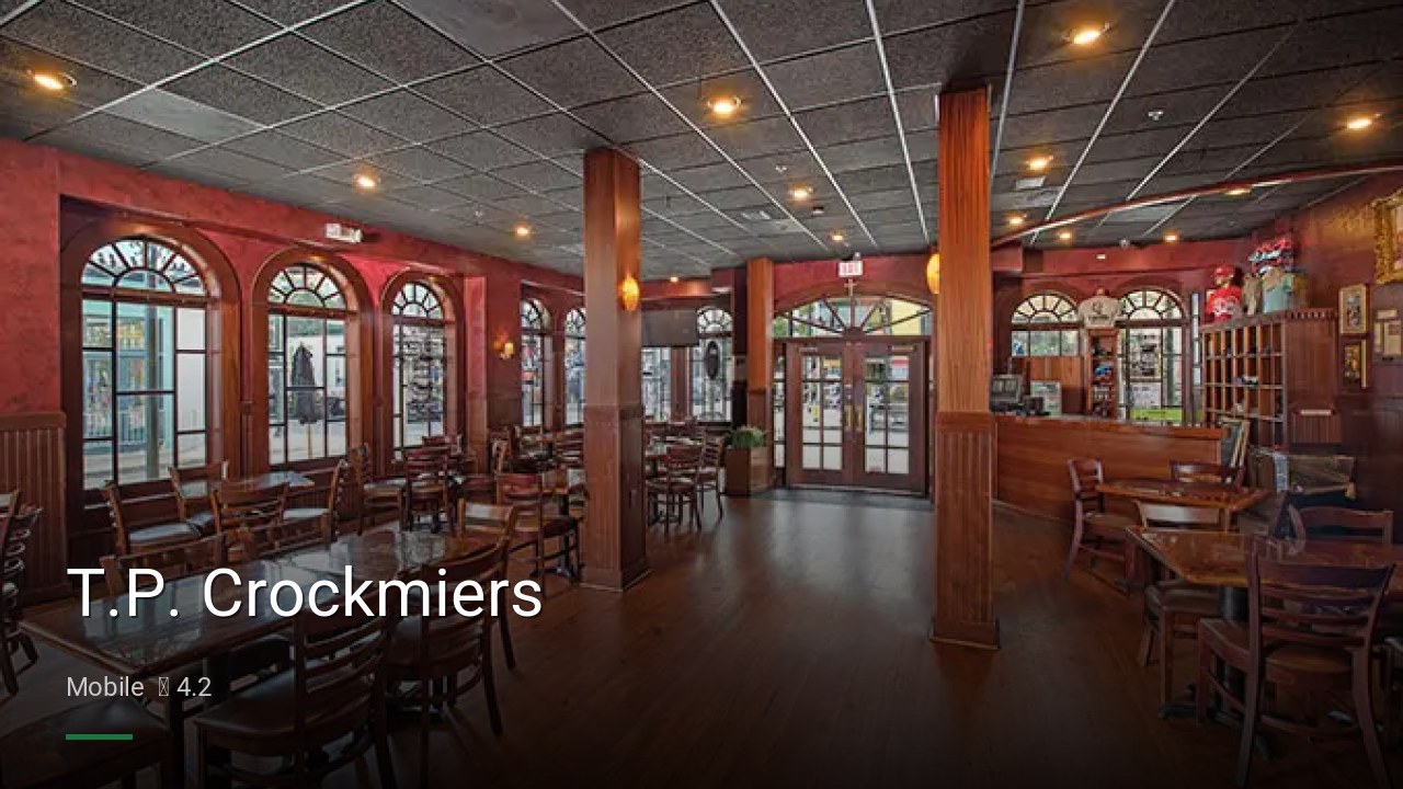 T.P. Crockmiers - Sports Bars in Mobile