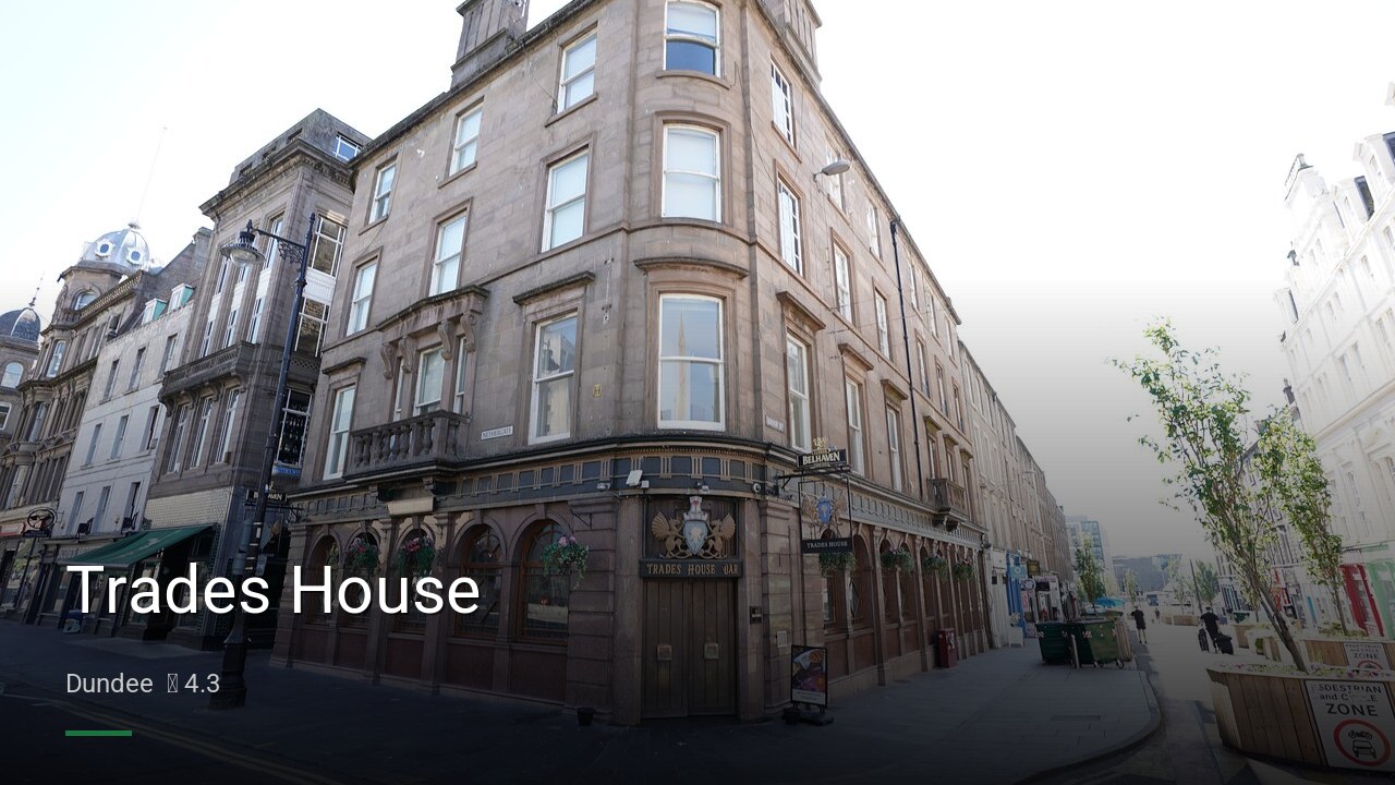 Trades House - Sports Bars in Dundee