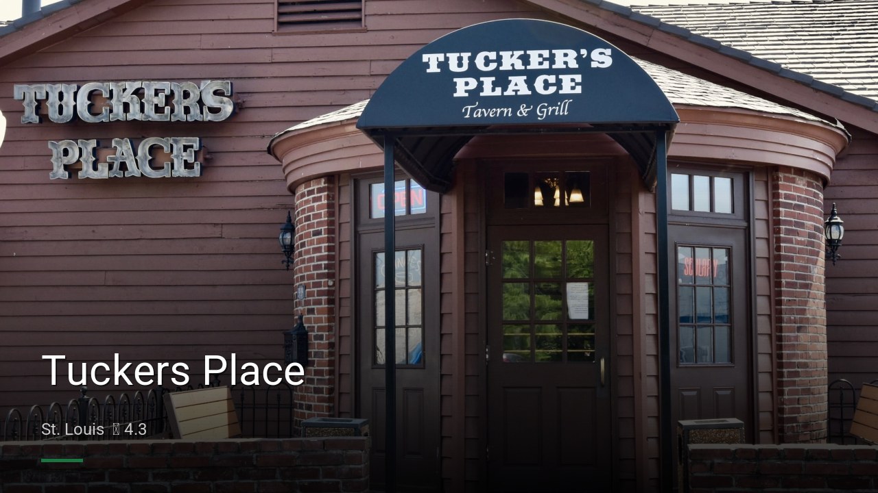 Tuckers Place - Sports Bars in St. Louis
