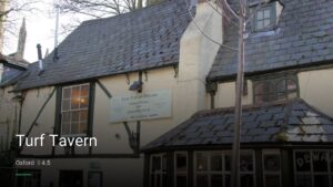 Turf Tavern — Pubs in Oxford