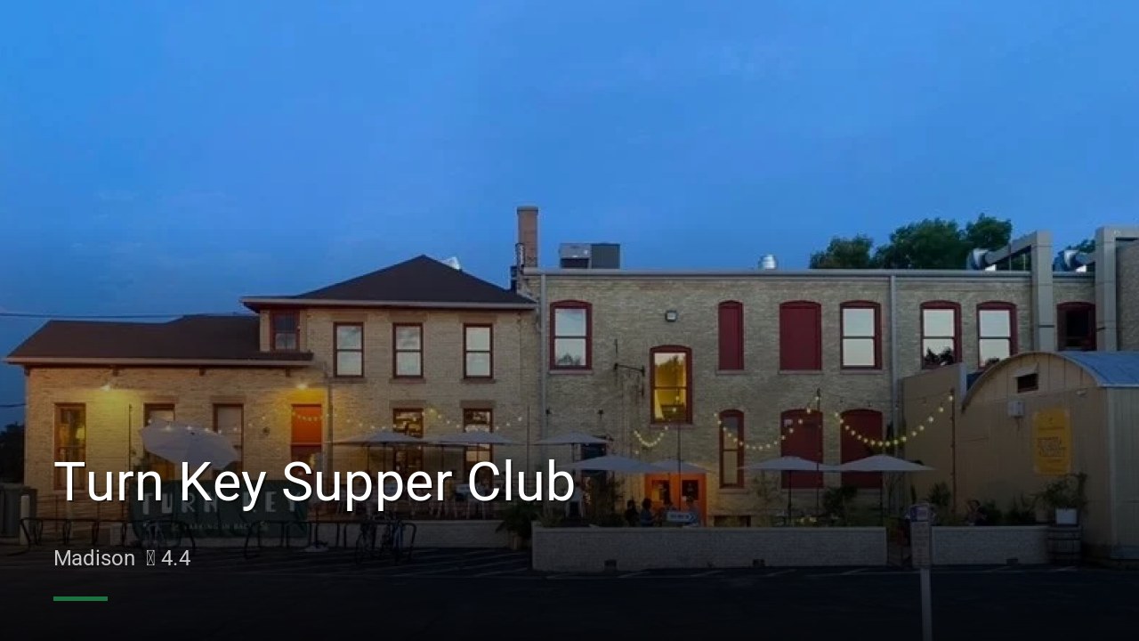 Turn Key Supper Club - Sports Bars in Madison