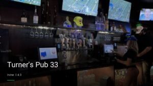 Turner’s Pub 33 — Sports bars in Irvine