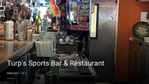 Turp’s Sports Bar & Restaurant — Sports bars in Baltimore