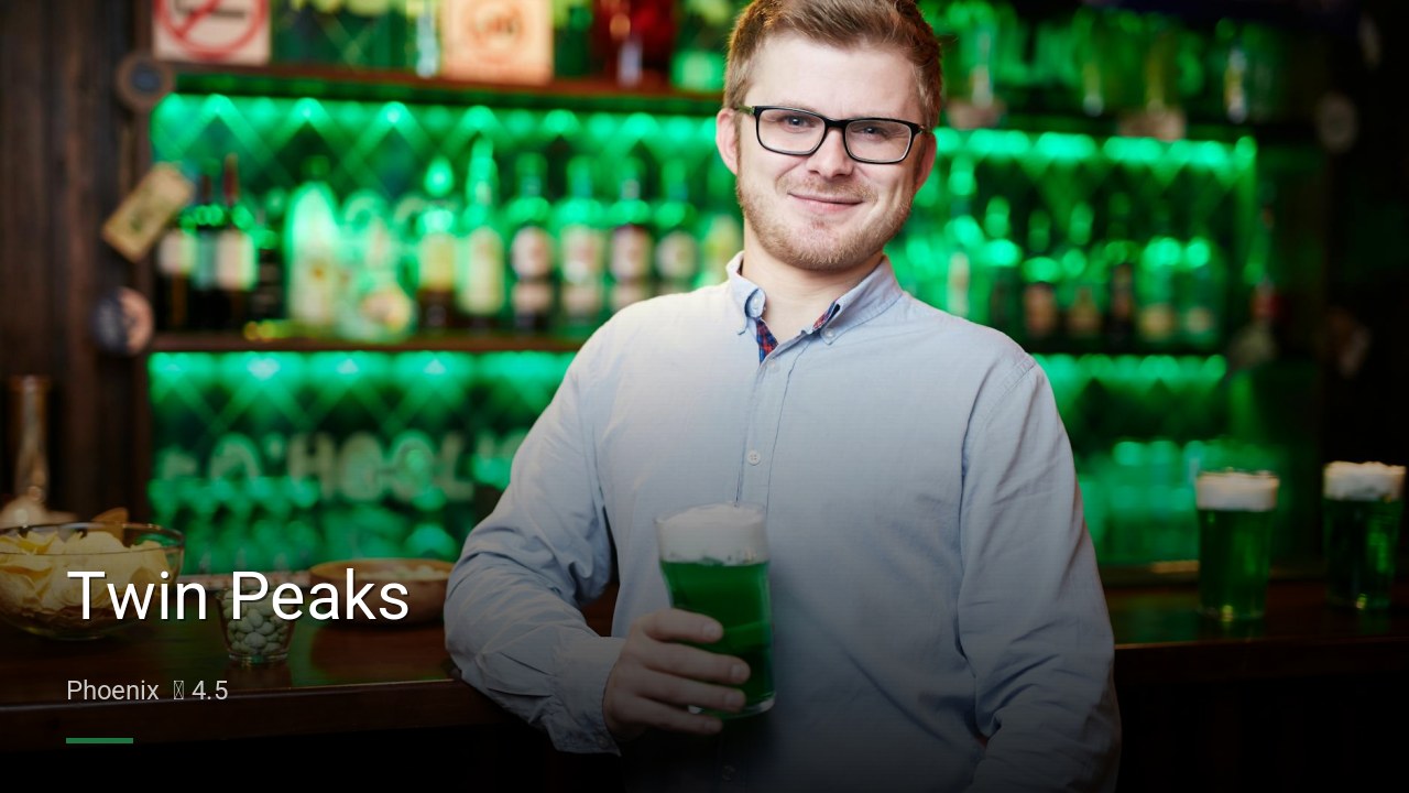 Twin Peaks — Sports bars in Phoenix