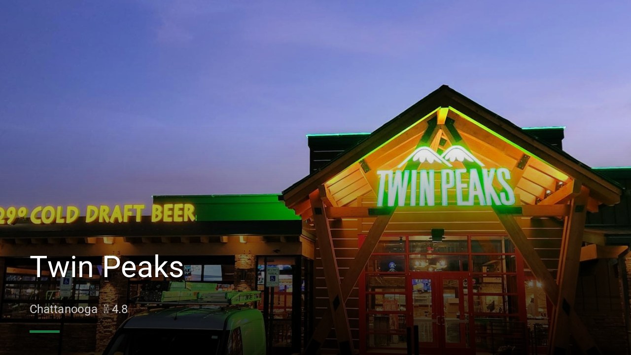 Twin Peaks - Sports Bars in Chattanooga