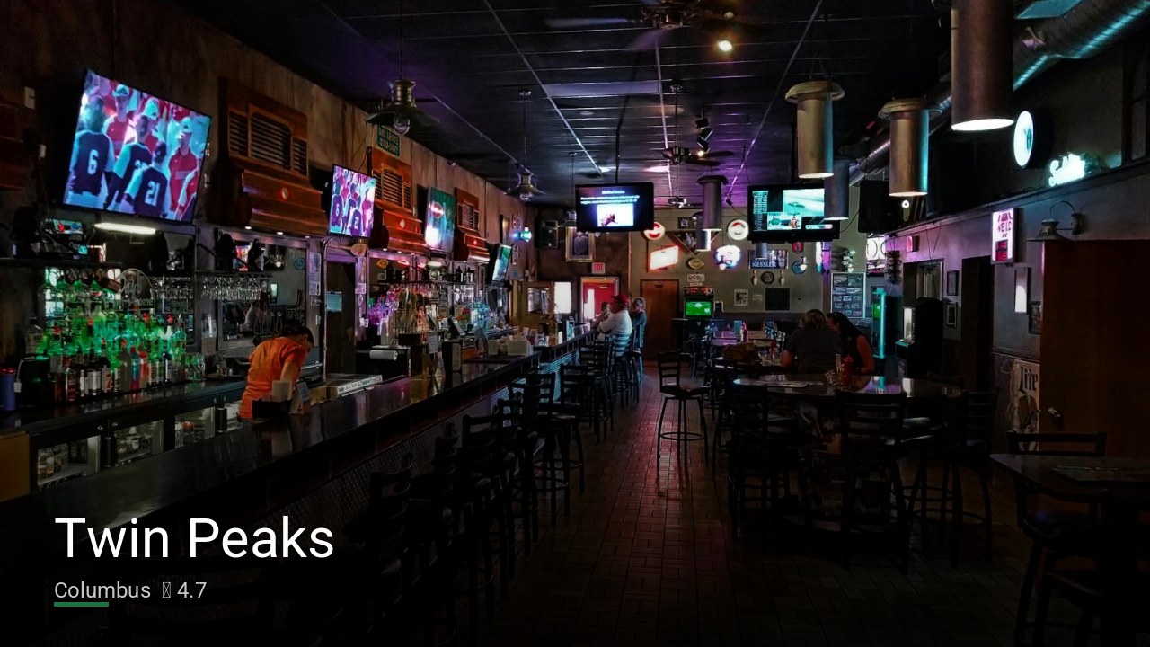 Twin Peaks — Sports bars in Columbus