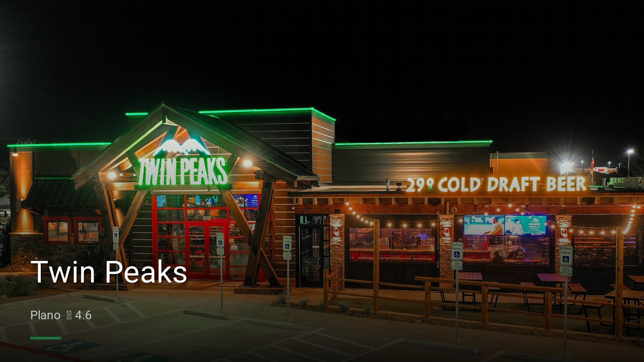 Twin Peaks - Sports Bars in Plano