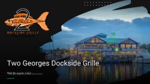 Two Georges Dockside Grille — Sports bars in Port St. Lucie