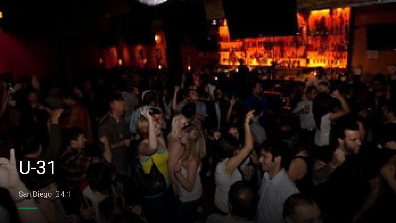 U-31 - Sports Bars in San Diego