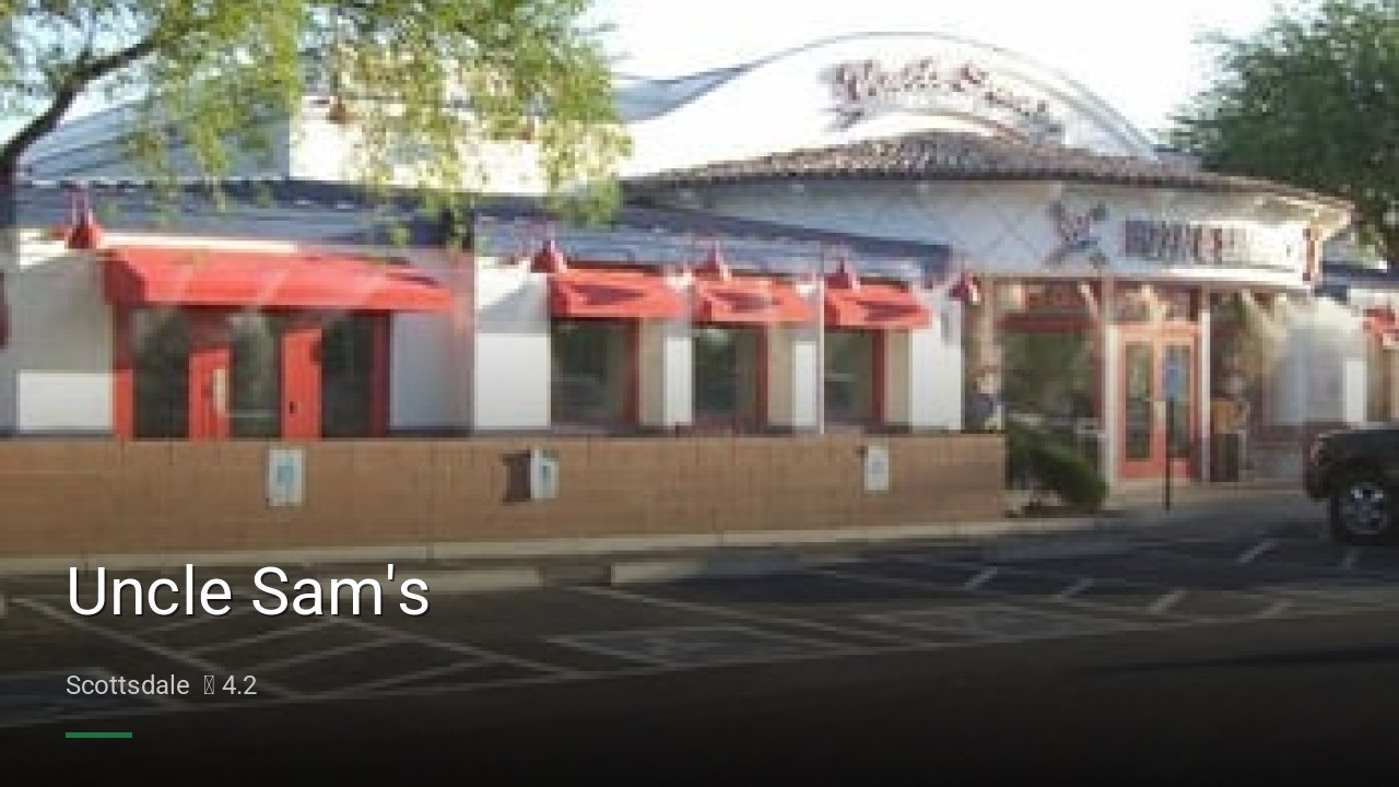 Uncle Sam's - Sports Bars in Scottsdale