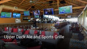 Upper Deck Ale and Sports Grille — Sports bars in Fort Lauderdale