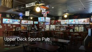 Upper Deck Sports Pub — Sports bars in Durham