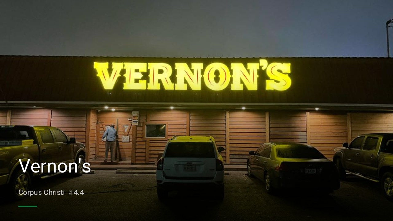 Vernon's - Sports Bars in Corpus Christi