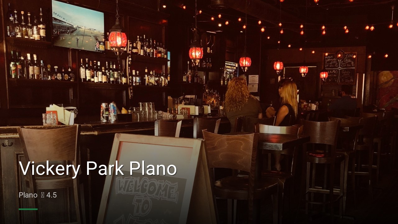 Vickery Park Plano - Sports Bars in Plano