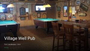 Village Well Pub — Sports bars in Fort Lauderdale