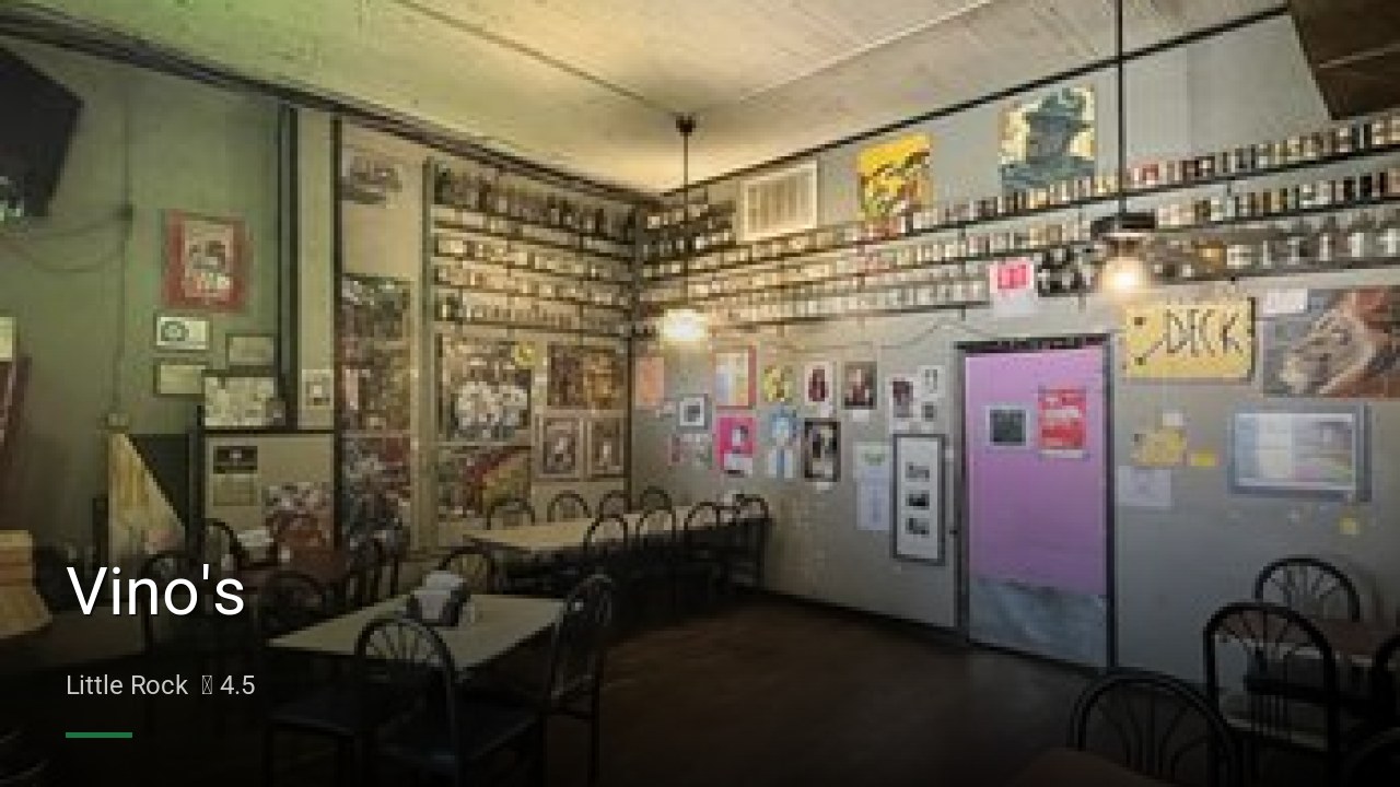 Vino's - Sports Bars in Little Rock