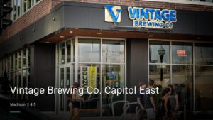 Vintage Brewing Co. Capitol East — Sports bars in Madison