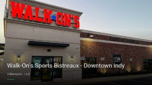 Walk-On’s Sports Bistreaux – Downtown Indy — Sports bars in Indianapolis
