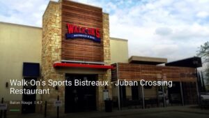 Walk-On’s Sports Bistreaux – Juban Crossing Restaurant — Sports bars in Baton Rouge
