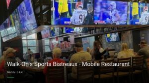 Walk-On’s Sports Bistreaux – Mobile Restaurant — Sports bars in Mobile