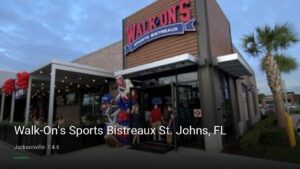 Walk-On’s Sports Bistreaux St. Johns, FL — Sports bars in Jacksonville