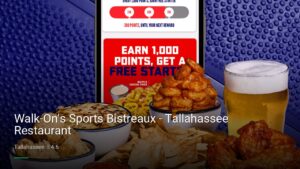 Walk-On’s Sports Bistreaux – Tallahassee Restaurant — Sports bars in Tallahassee