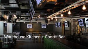 Warehouse Kitchen + Sports Bar — Sports bars in Boston