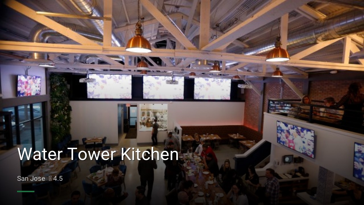 Water Tower Kitchen - Sports Bars in San Jose