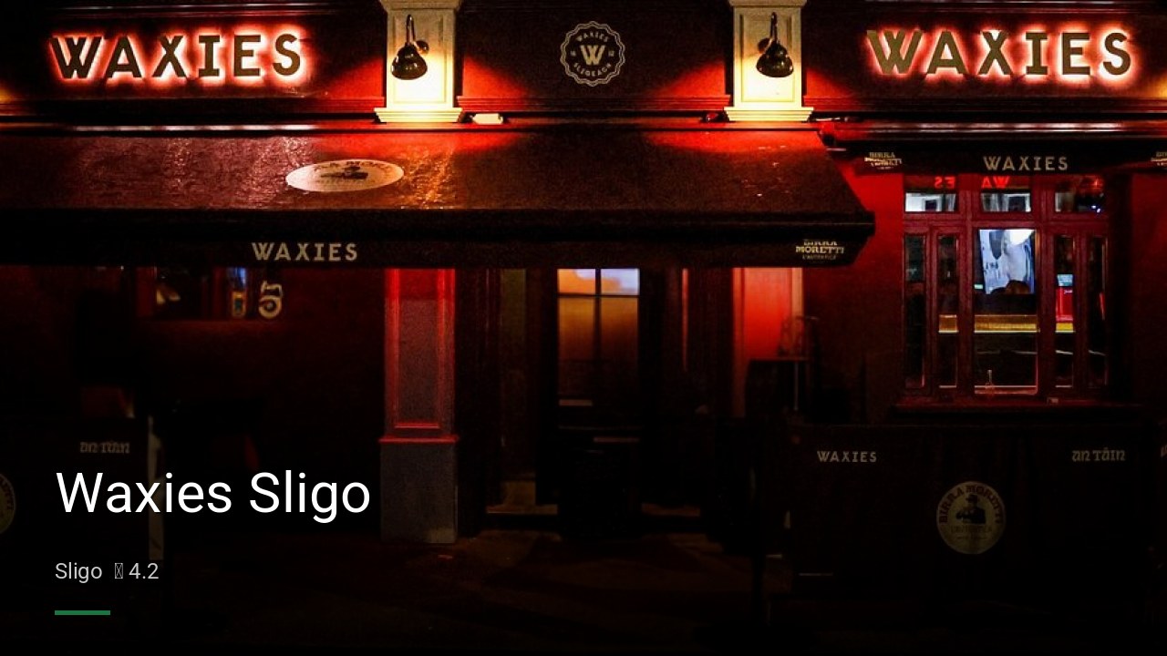 Waxies Sligo - Sports Bars in Sligo