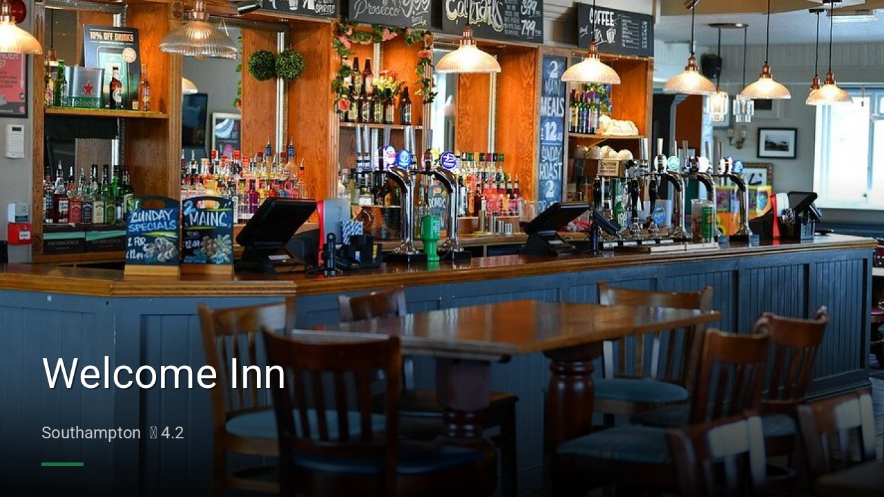 Welcome Inn - Sports Bars in Southampton