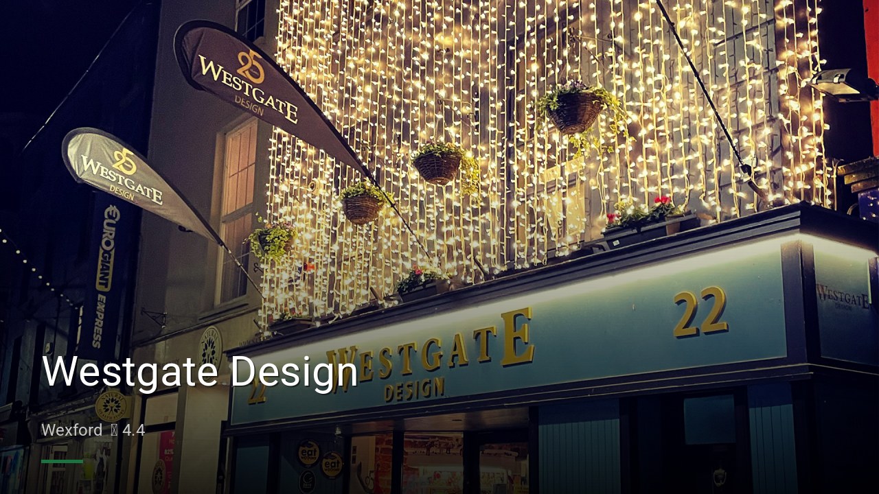 Westgate Design - Sports Bars in Wexford