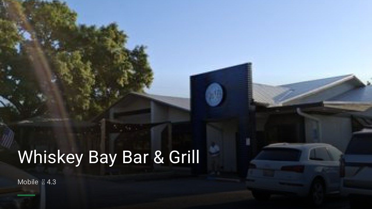 Whiskey Bay Bar & Grill - Sports Bars in Mobile