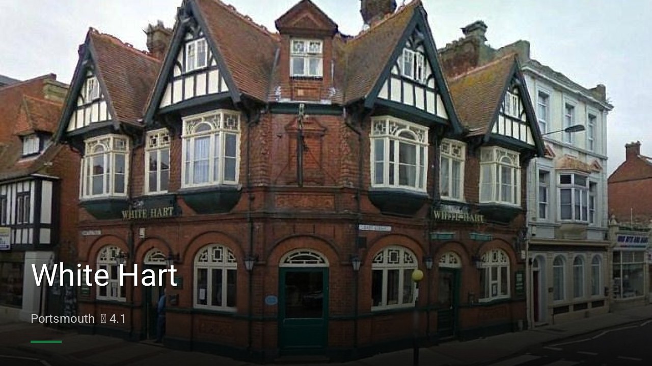 White Hart - Sports Bars in Portsmouth