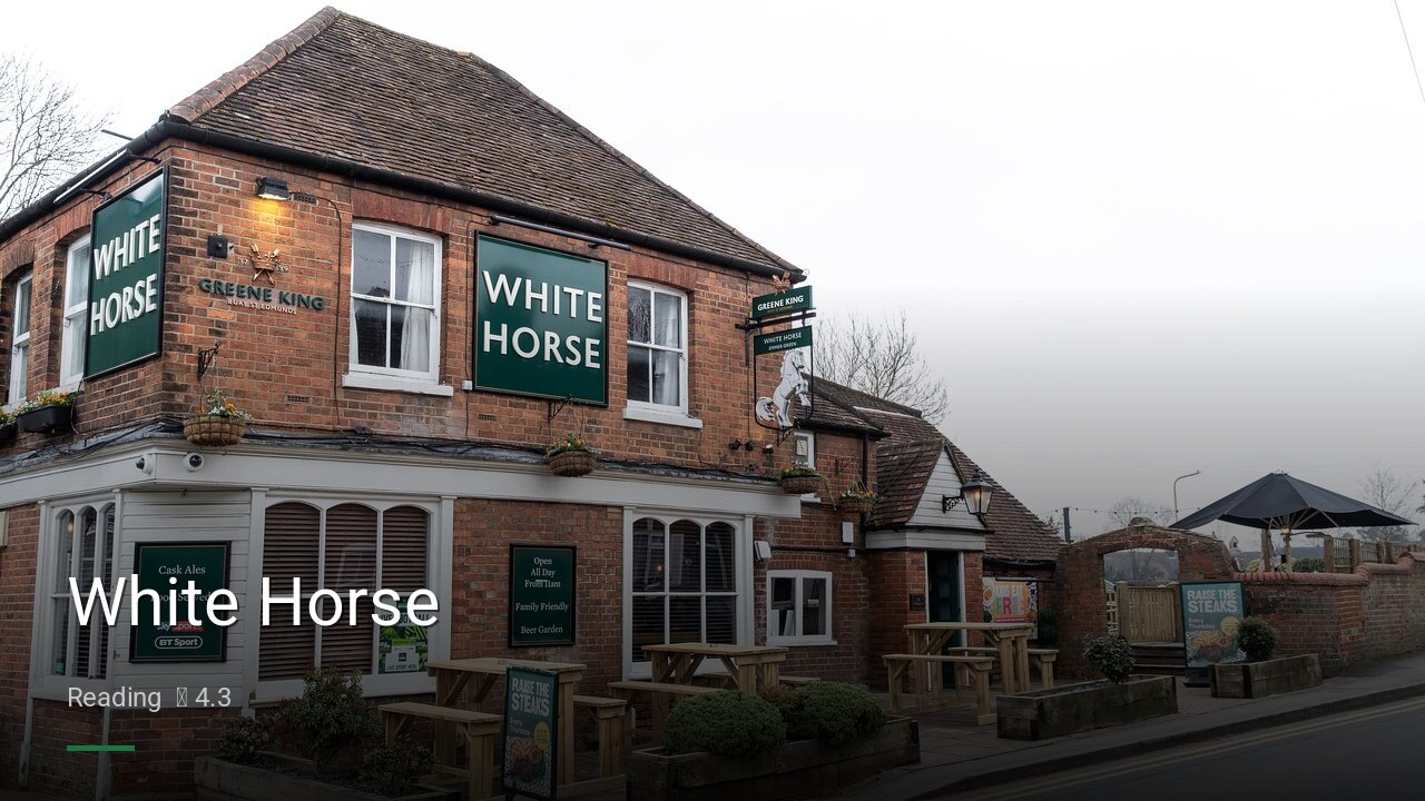 White Horse - Sports Bars in Reading