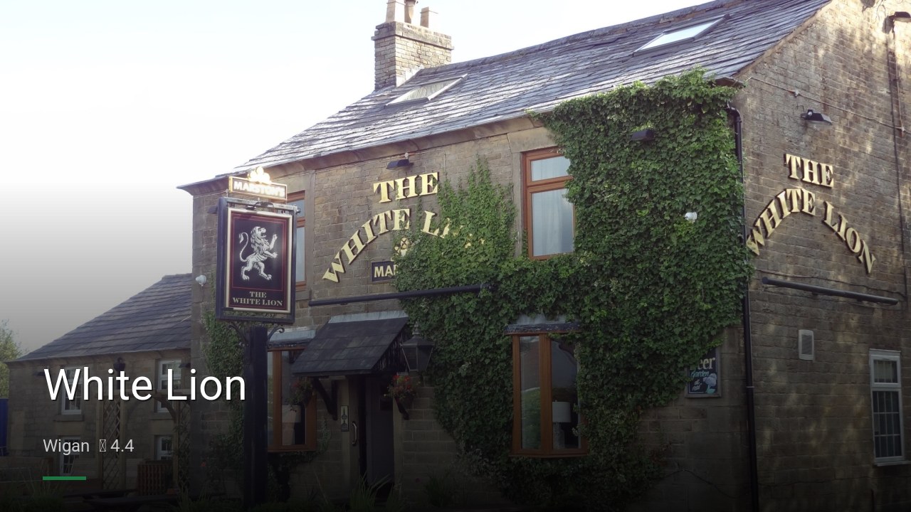 White Lion - Sports Bars in Wigan