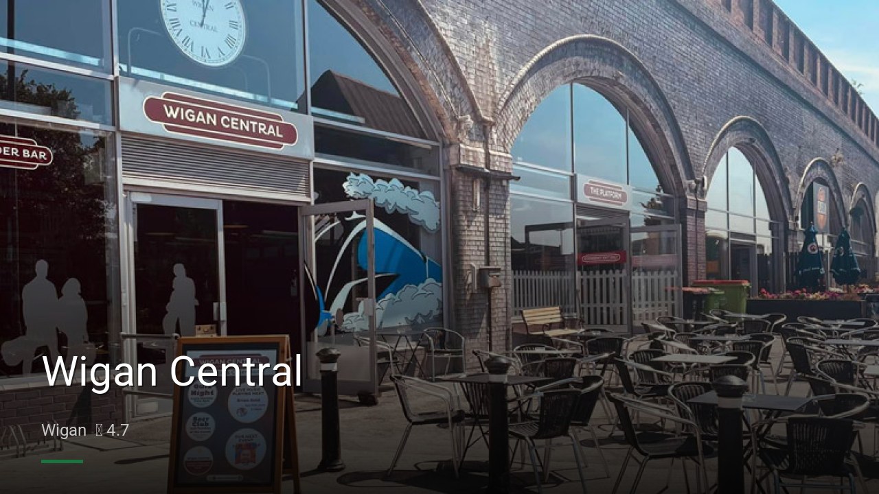 Wigan Central - Sports Bars in Wigan