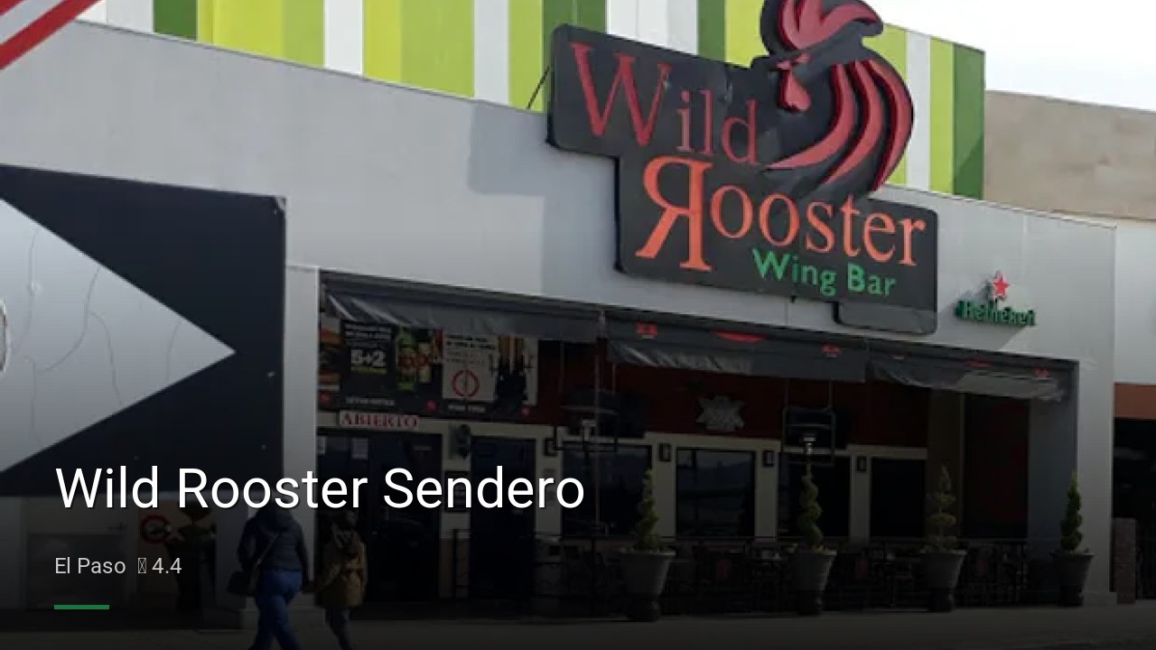 Wild Rooster Sendero - Sports Bars in El Paso