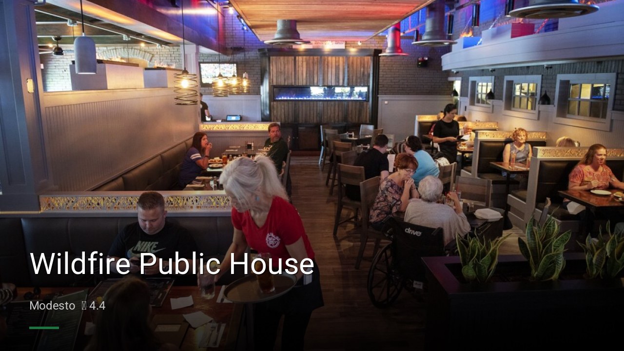 Wildfire Public House - Sports Bars in Modesto