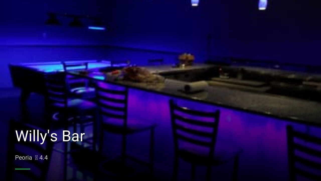 Willy's Bar - Sports Bars in Peoria