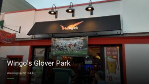Wingo’s Glover Park — Sports bars in Washington DC