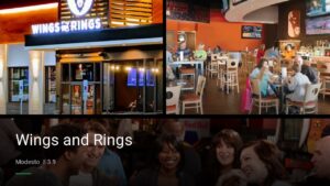 Wings and Rings — Sports bars in Modesto