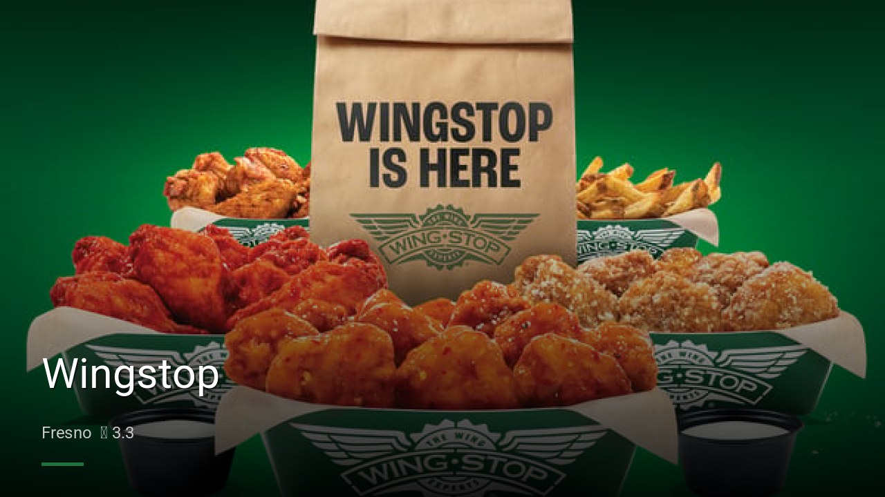 Wingstop - Sports Bars in Fresno