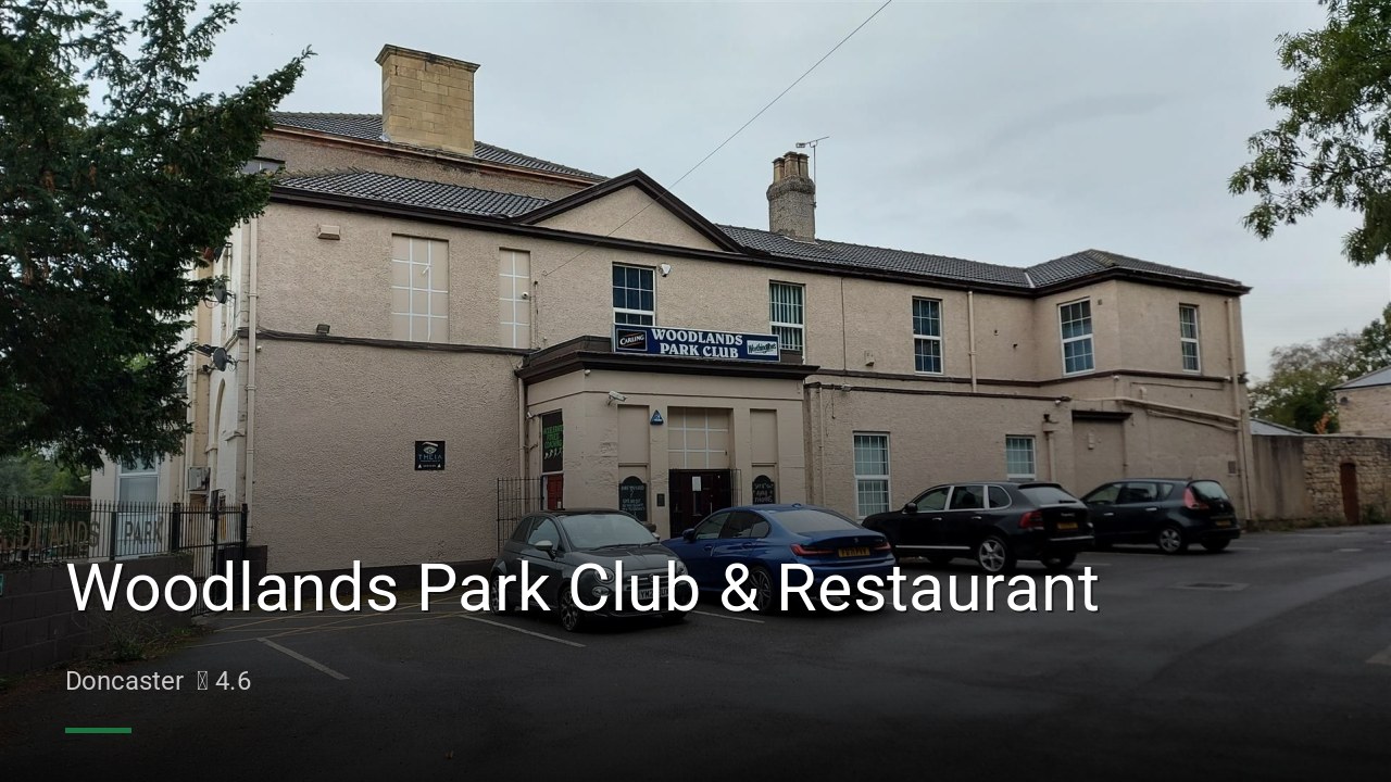 Woodlands Park Club & Restaurant - Sports Bars in Doncaster