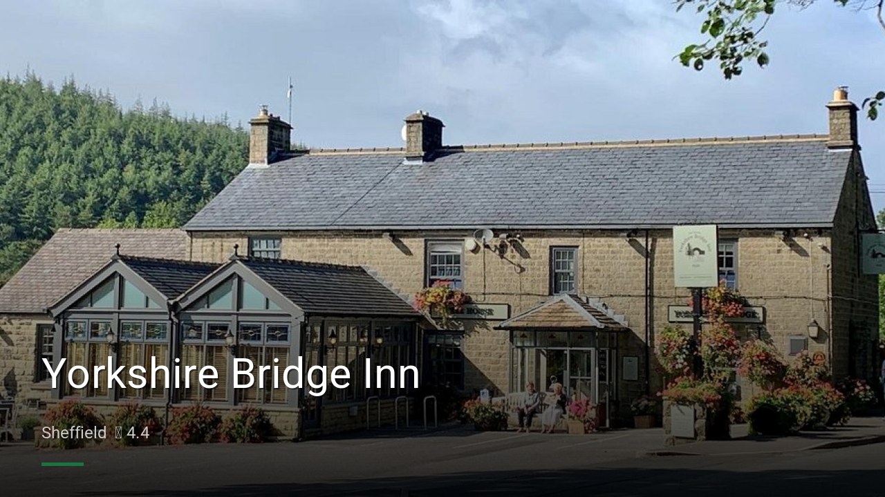 Yorkshire Bridge Inn - Sports Bars in Sheffield