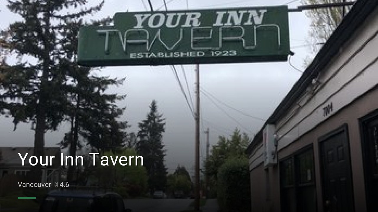 Your Inn Tavern - Sports Bars in Vancouver