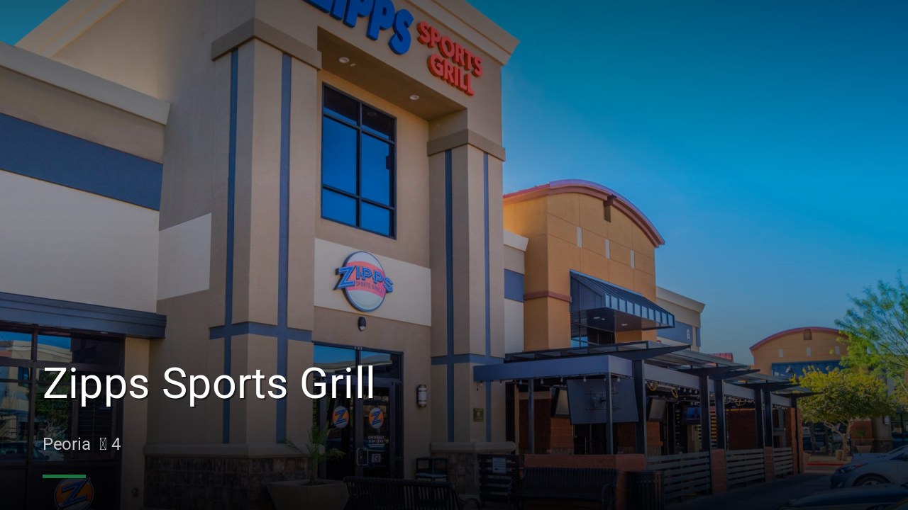 Zipps Sports Grill - Sports Bars in Peoria