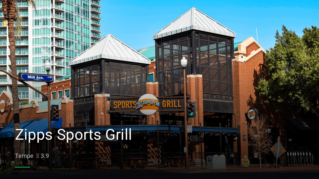 Zipps Sports Grill - Sports Bars in Tempe