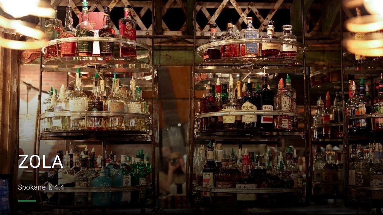 ZOLA - Sports Bars in Spokane