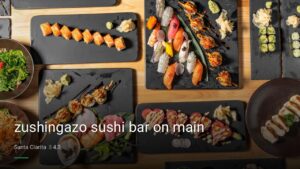 zushingazo sushi bar on main — Sports bars in Santa Clarita